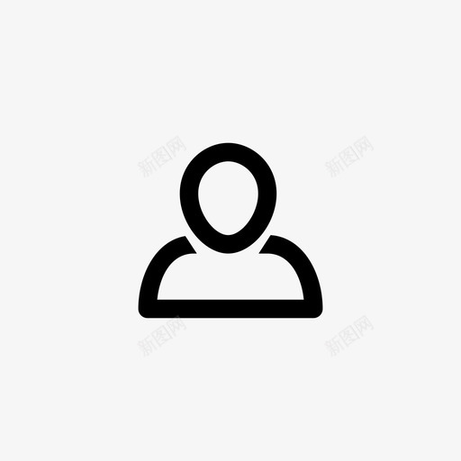 个人资料帐户头像svg_新图网 https://ixintu.com 个人资料 帐户 户头 像人 用户
