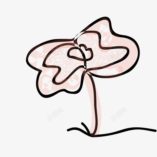 花卉第一部分插图svg_新图网 https://ixintu.com 花卉 第一部 一部分 插图