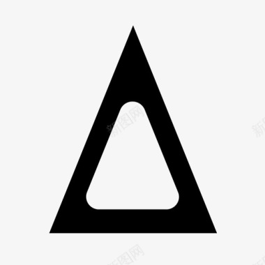 三角形箭头形状图标