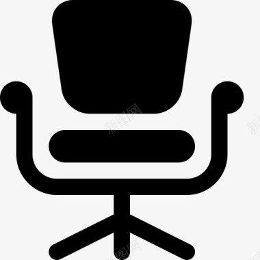 椅子坐椅座椅图标