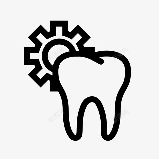 牙齿设置牙科牙医svg_新图网 https://ixintu.com 牙齿 设置 牙科 牙医 口腔 卫生 迷你 图标
