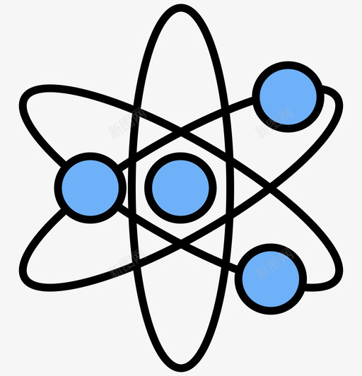 原子原子结构电子svg_新图网 https://ixintu.com 电子 分子 原子 原子结构 物理 质子 科学