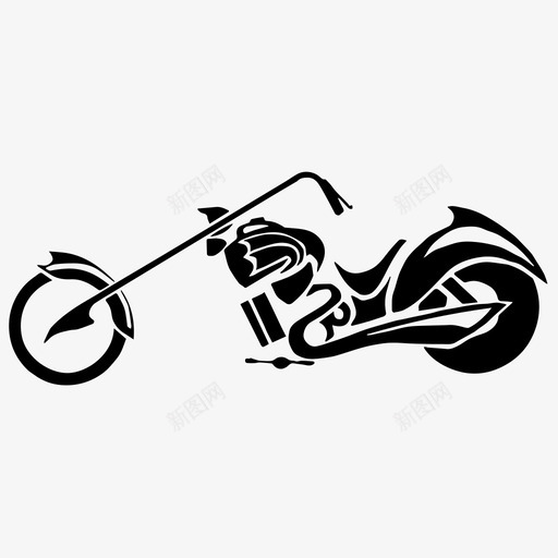 自行车重型自行车摩托车svg_新图网 https://ixintu.com 自行车 重型 摩托车 运动
