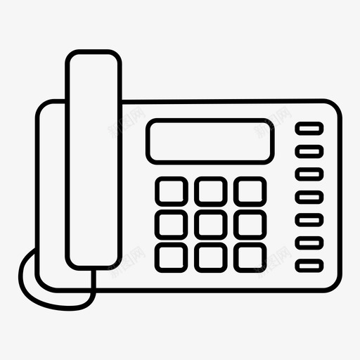 电话通话办公室svg_新图网 https://ixintu.com 电话 通话 办公 办公室 室电话 固定 陆地 通信 呼叫 业务 概述