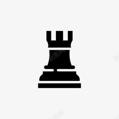 象棋车城堡人物图标