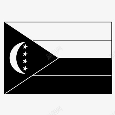 科摩罗国家旗帜图标