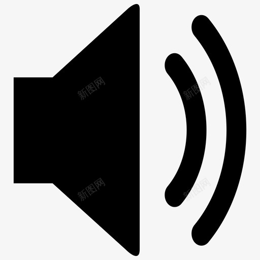 喇叭1svg_新图网 https://ixintu.com 喇叭