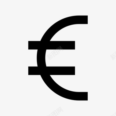 欧元暴涨流动图标