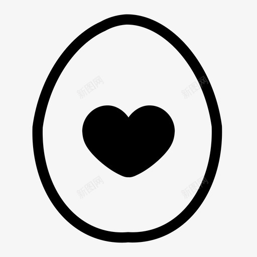 egg符号多个svg_新图网 https://ixintu.com 符号 多个 表示 忽略 心形 彩蛋 复活节 减法