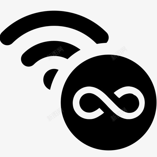 wifi限制热点无限svg_新图网 https://ixintu.com 限制 无限 热点