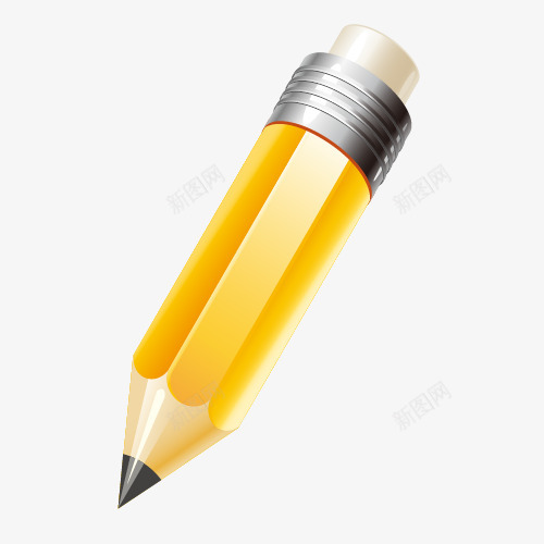 立体铅笔png免抠素材_新图网 https://ixintu.com 立体 铅笔