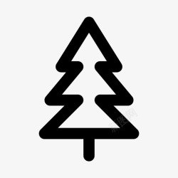 圣诞程序松树网络大树高清图片