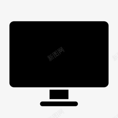 显示器屏幕个人计算机图标
