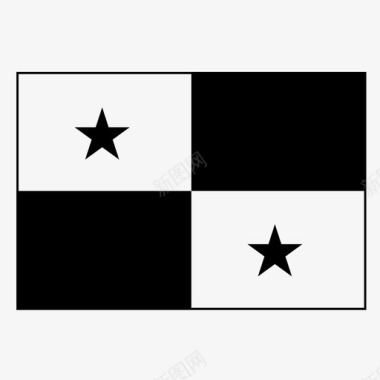 巴拿马国家旗帜图标