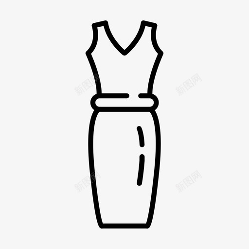 连衣裙服装女士svg_新图网 https://ixintu.com 睡衣 连衣裙 服装 女士 女式 随机 收集