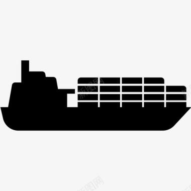 船舶出口海运图标