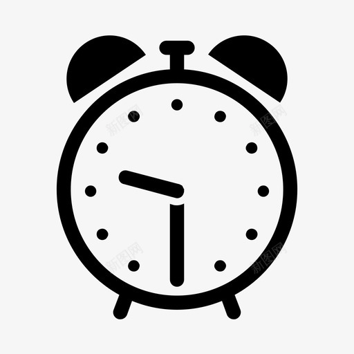 闹钟定时器提醒svg_新图网 https://ixintu.com 闹钟 定时器 提醒 压力 早晨 小时 警报 起床