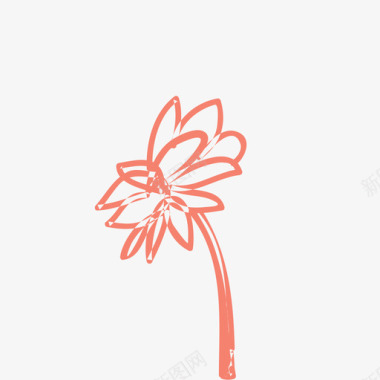 花卉第一部分插图图标