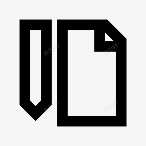 铅笔和页面内容策略写作svg_新图网 https://ixintu.com 铅笔 页面 内容 管理 策略 写作 单词 注释 博客 网页设计 开发