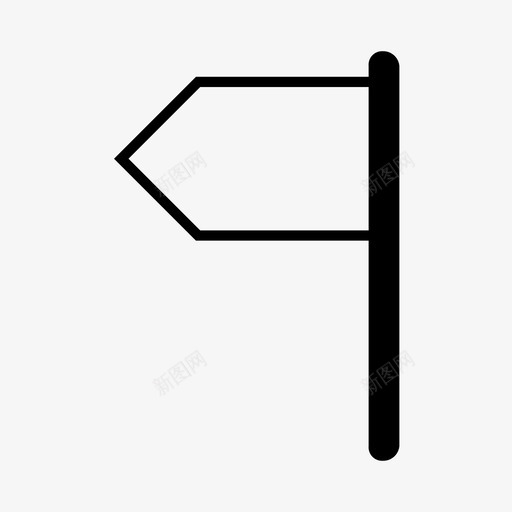 旗箭标svg_新图网 https://ixintu.com 旗箭 旗标 浪旗