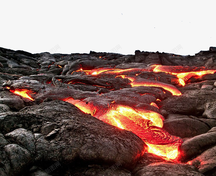火山岩浆png免抠素材_新图网 https://ixintu.com 火山 火山岩 岩浆