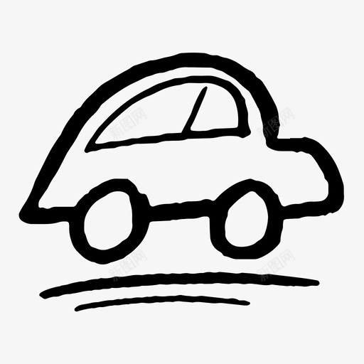 小轿车涂鸦小型汽车涂鸦驾驶svg_新图网 https://ixintu.com 涂鸦 汽车 运输 小轿车 小型 驾驶 侧面 旅行