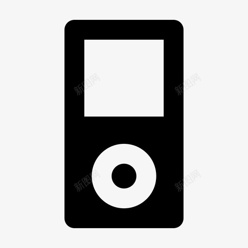 音乐播放器设备娱乐svg_新图网 https://ixintu.com 音乐 播放器 设备 娱乐 歌曲 填充