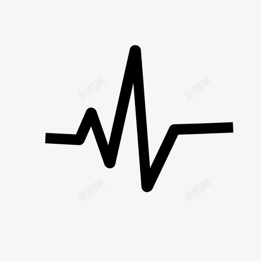 脉搏线活动健康svg_新图网 https://ixintu.com 脉搏 活动 健康 心跳 生命线