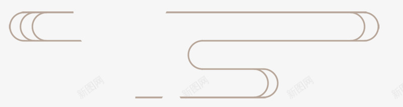 线条云2png免抠素材_新图网 https://ixintu.com 线条