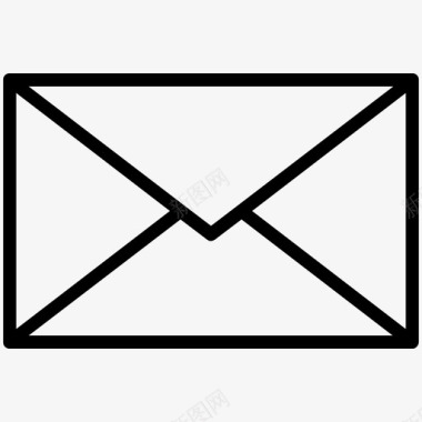 电子邮件信封信函图标