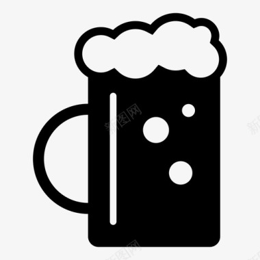啤酒饮料冷饮图标
