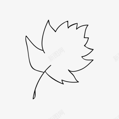 枫叶秋天加拿大图标