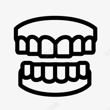 假牙牙科牙医图标