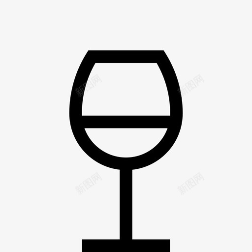 红酒杯红酒简单葡萄酒svg_新图网 https://ixintu.com 红酒 酒杯 简单 葡萄酒