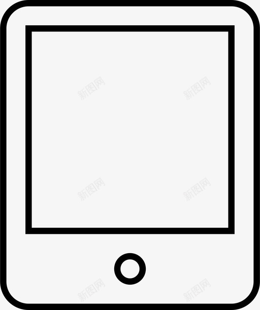 平板电脑苹果设备ipadsvg_新图网 https://ixintu.com 平板电脑 苹果 设备 触摸屏