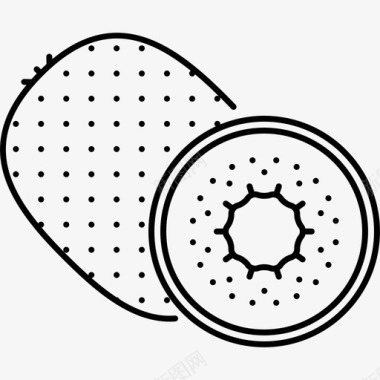猕猴桃烹饪食品图标