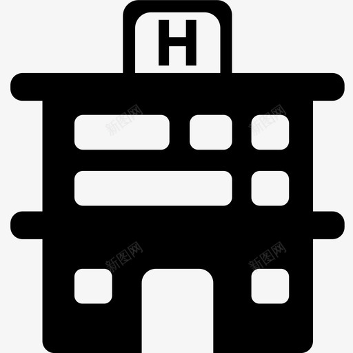 医院hospital17svg_新图网 https://ixintu.com 医院