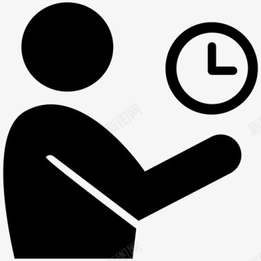 时间计时器工作时间图标