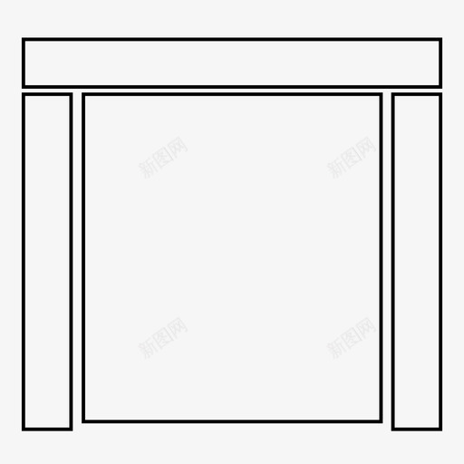 扶手椅鸟瞰图蓝图svg_新图网 https://ixintu.com 扶手 家具 鸟瞰图 蓝图 客厅 平面图 俯视