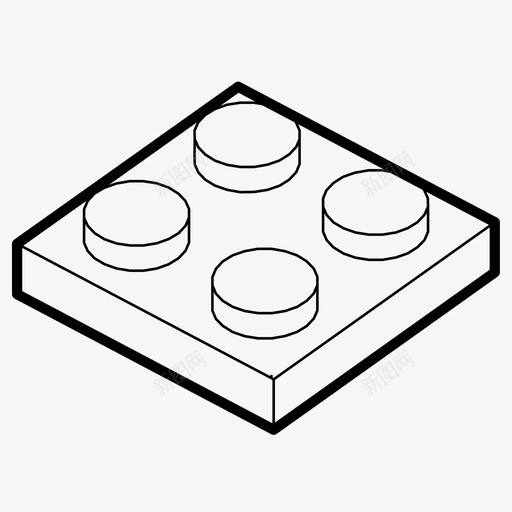 乐高积木积木构装师svg_新图网 https://ixintu.com 积木 乐高 构装师 游戏 玩具