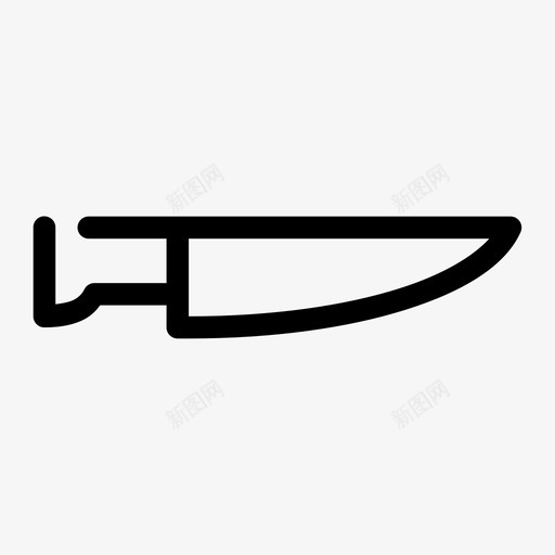 刀刀片刀具svg_新图网 https://ixintu.com 刀片 刀具 武器 保安