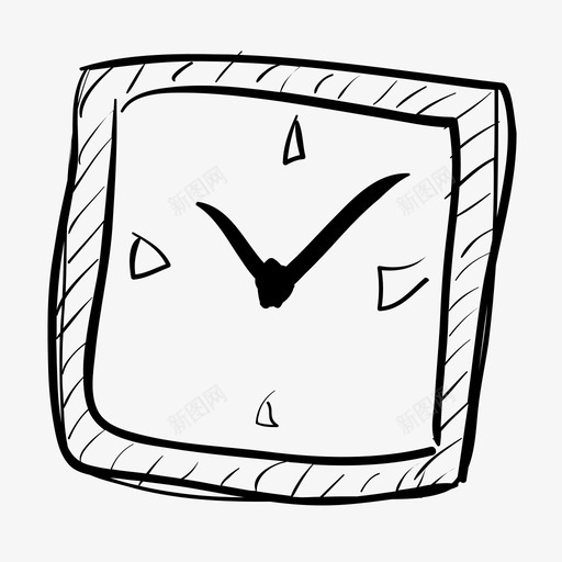 钟表闹钟计时器svg_新图网 https://ixintu.com 计时器 钟表 闹钟 手绘 杂项
