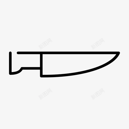 刀刀片刀具svg_新图网 https://ixintu.com 刀片 刀具 武器 保安