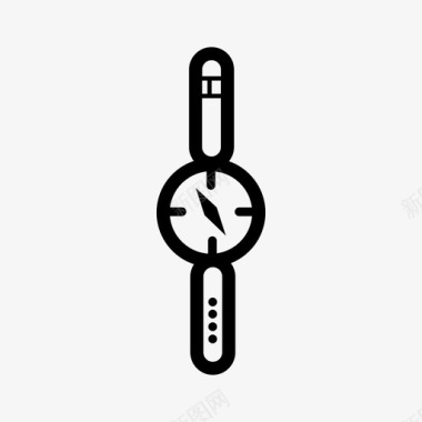 指南针露营家庭图标