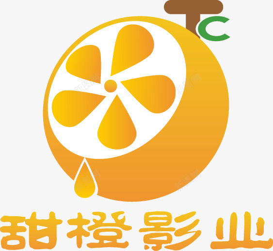 甜橙影业png免抠素材_新图网 https://ixintu.com 甜橙 影业