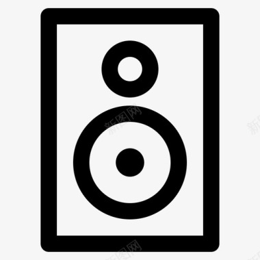 扬声器设备响亮图标