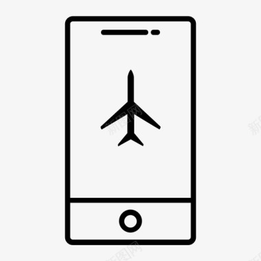 智能手机飞行模式飞行模式飞机图标