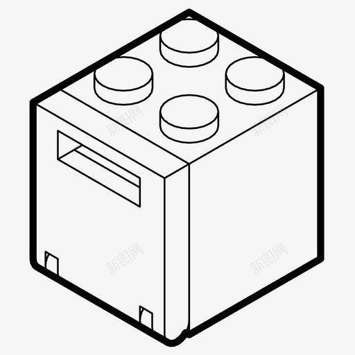 乐高积木积木构装师svg_新图网 https://ixintu.com 积木 乐高 构装师 游戏 玩具