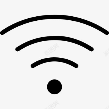 wifiwifi互联网wifi信号图标