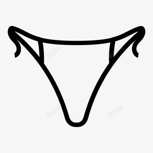 内衣女士裤子和内衣svg_新图网 https://ixintu.com 内衣 女士 裤子